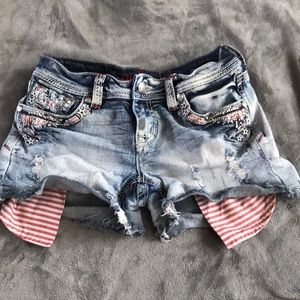 Grace in LA Denim Shorts